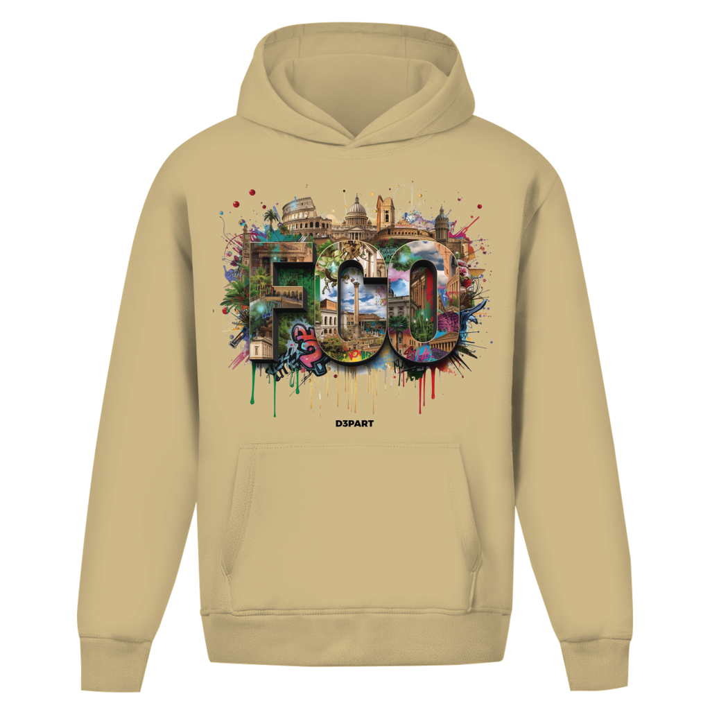 D3PART™ - Rom I FCO - Core Oversized Hoodie