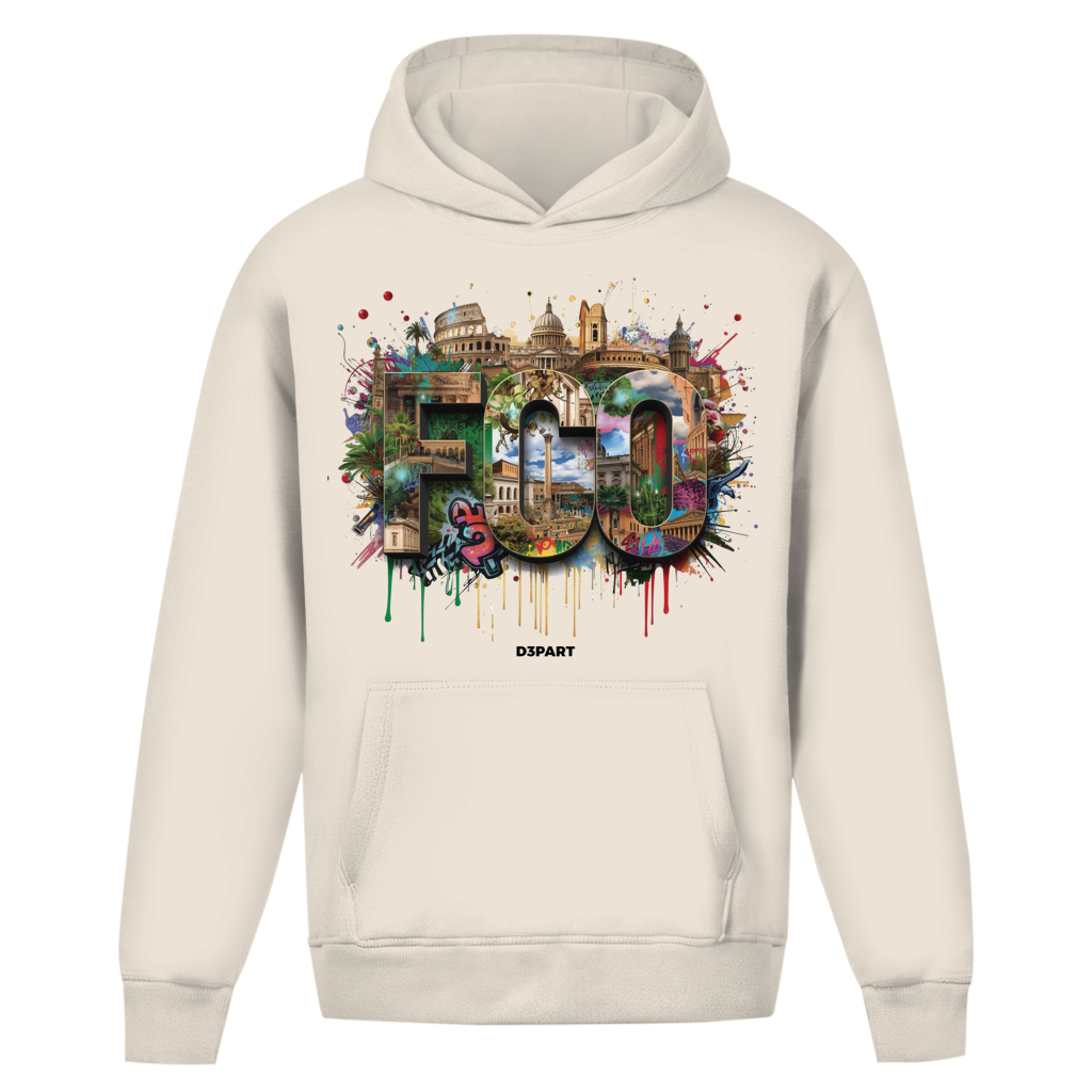 D3PART™ - Rom I FCO - Core Oversized Hoodie