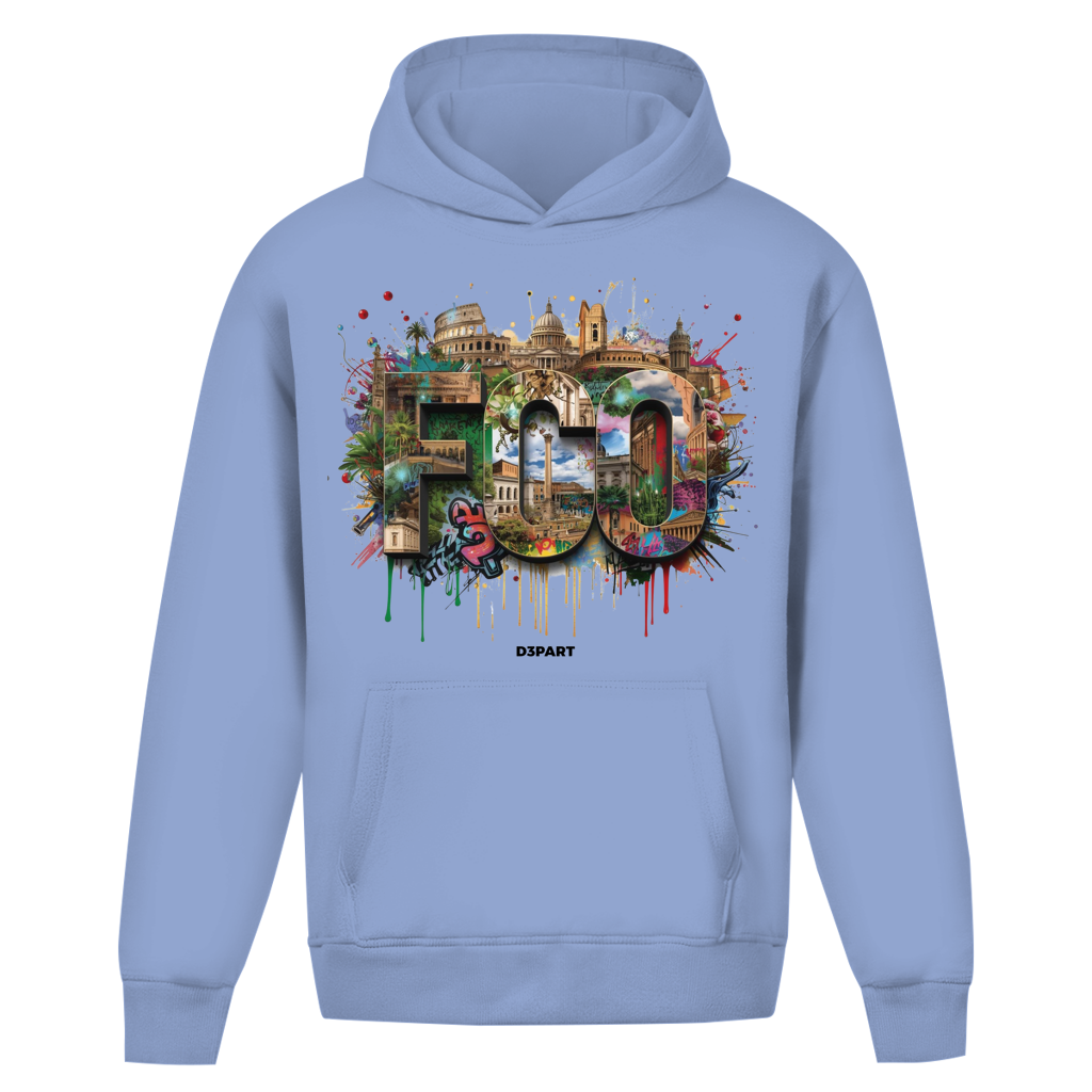 D3PART™ - Rom I FCO - Core Oversized Hoodie
