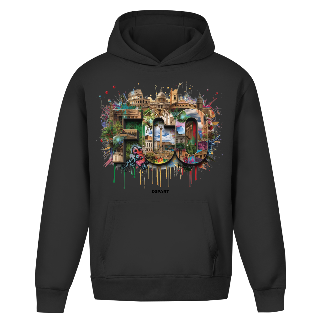 D3PART™ - Rom I FCO - Core Oversized Hoodie