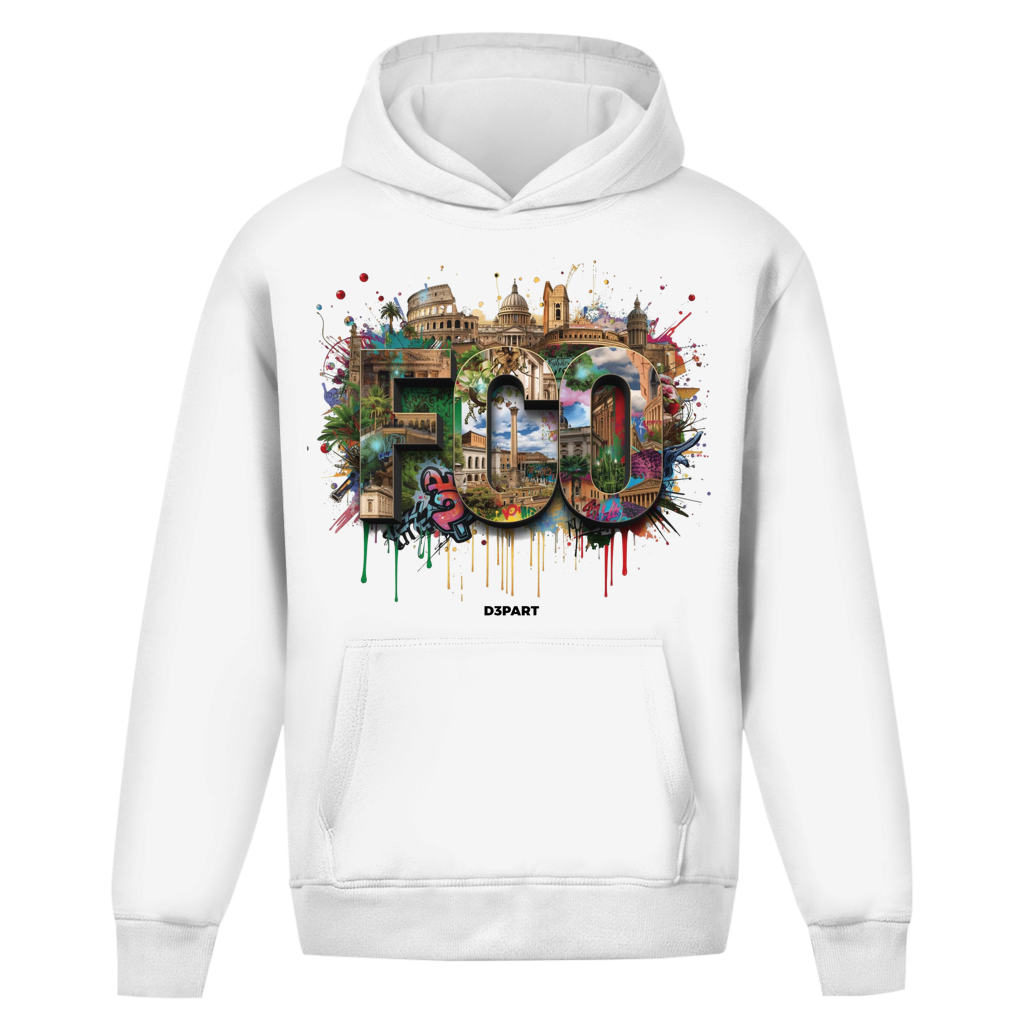 D3PART™ - Rom I FCO - Core Oversized Hoodie