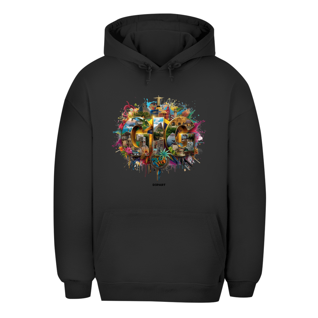 D3PART™ - Rio de Janeiro I GIG - Signature Oversized Hoodie