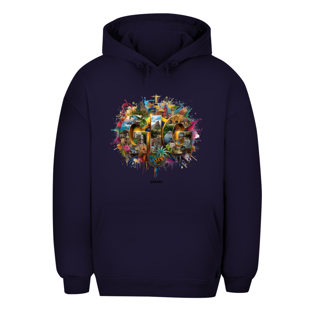 D3PART™ - Rio de Janeiro I GIG - Signature Oversized Hoodie