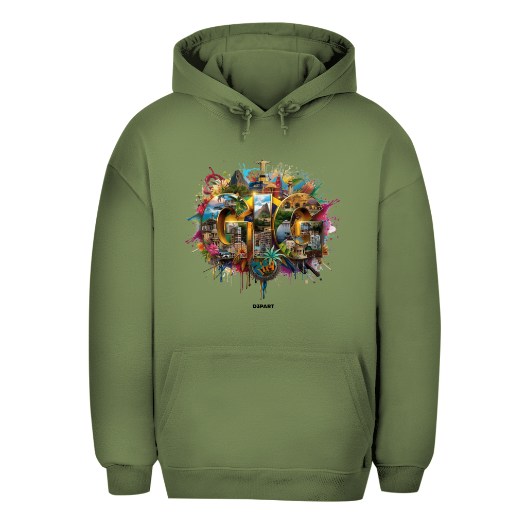 D3PART™ - Rio de Janeiro I GIG - Signature Oversized Hoodie
