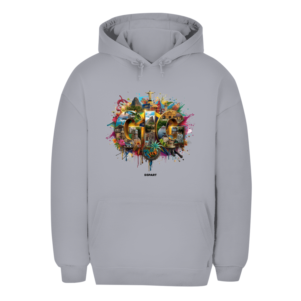 D3PART™ - Rio de Janeiro I GIG - Signature Oversized Hoodie