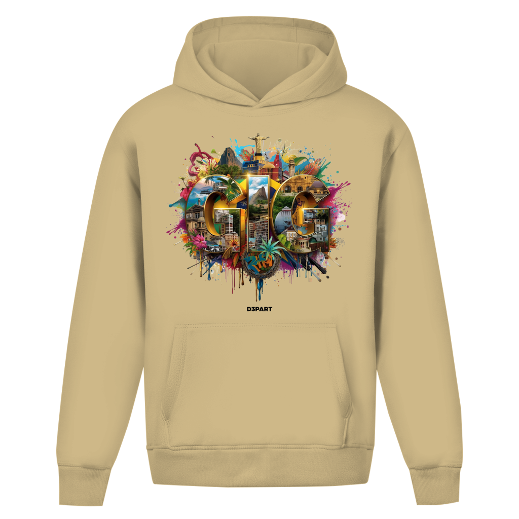 D3PART™ - Rio de Janeiro I GIG - Core Oversized Hoodie