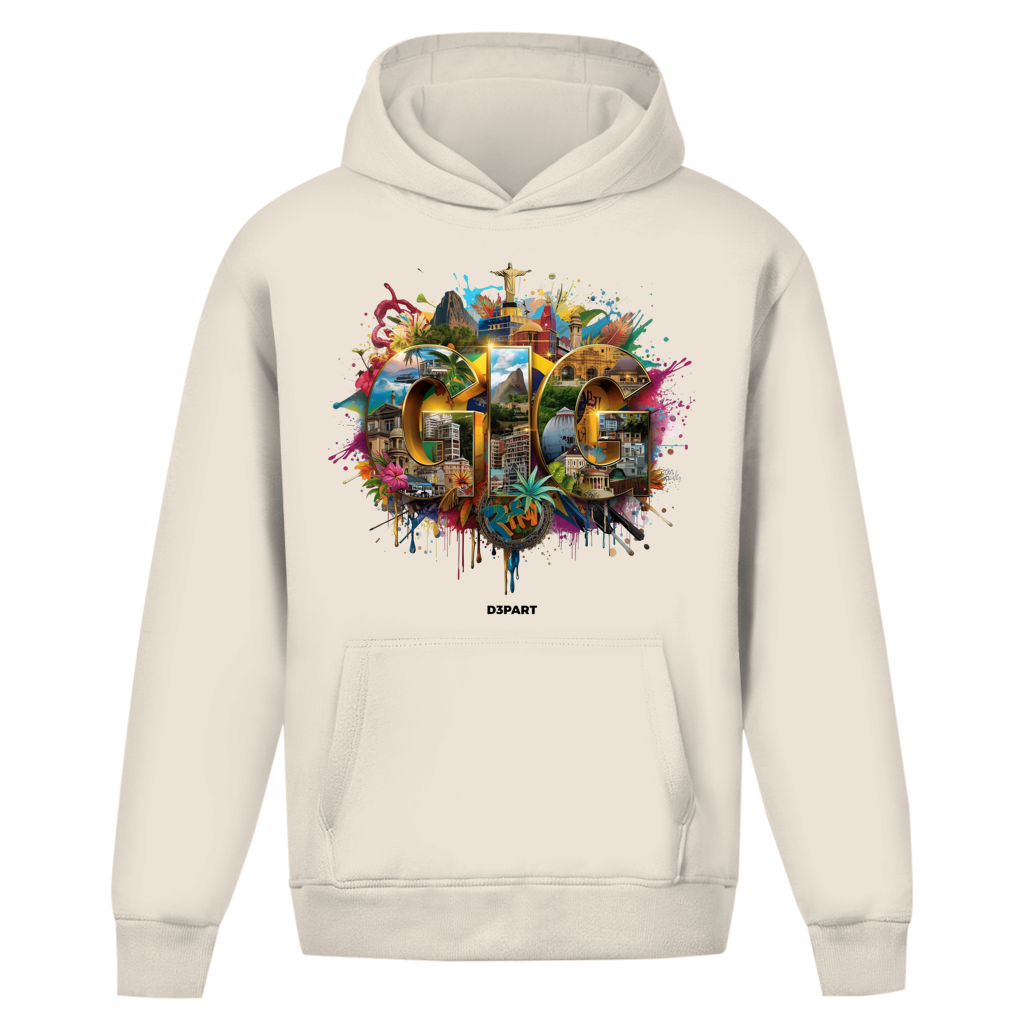 D3PART™ - Rio de Janeiro I GIG - Core Oversized Hoodie