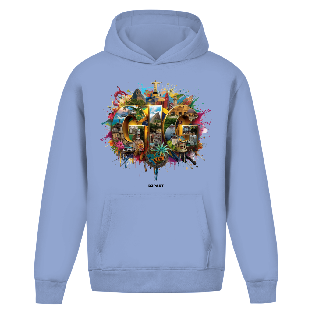 D3PART™ - Rio de Janeiro I GIG - Core Oversized Hoodie