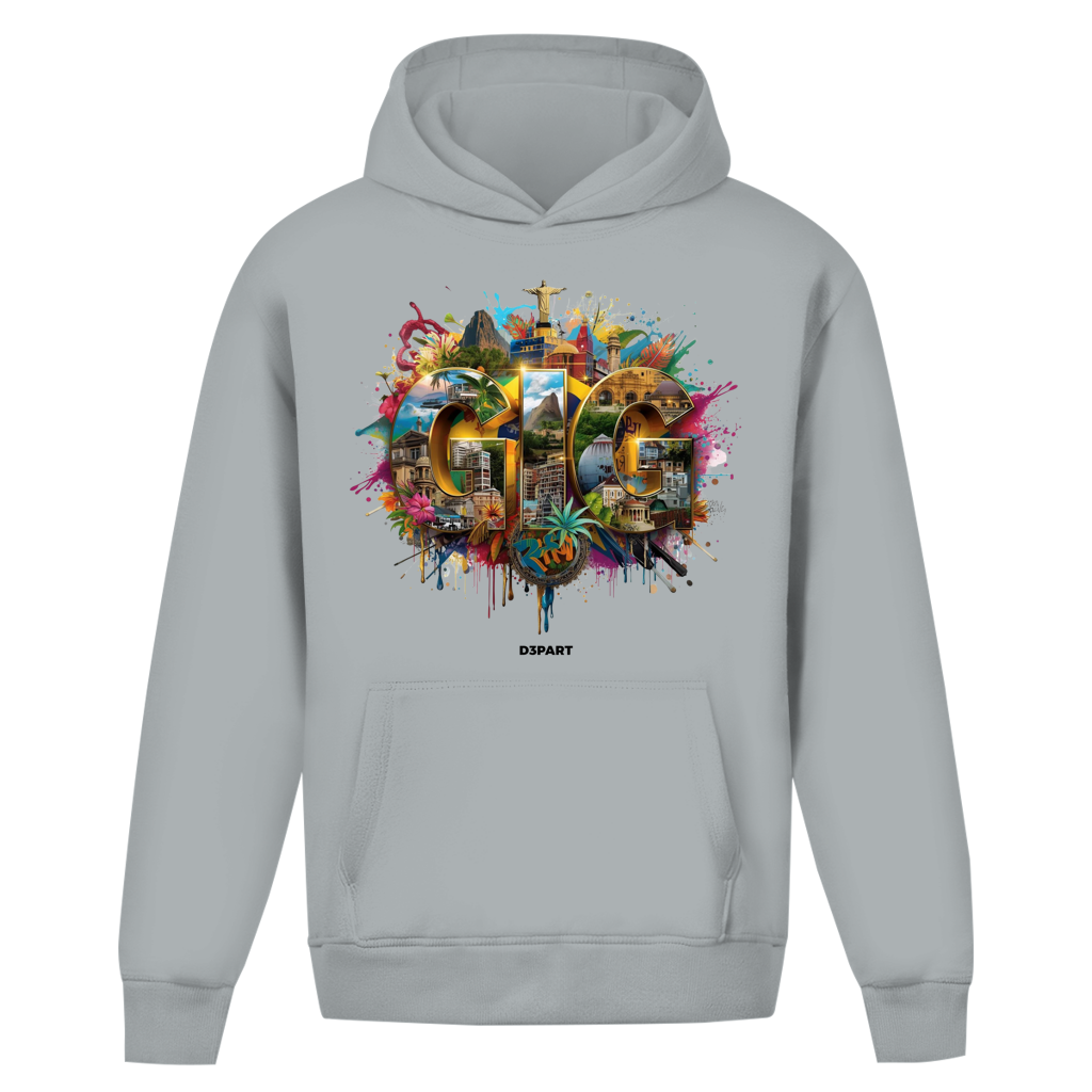 D3PART™ - Rio de Janeiro I GIG - Core Oversized Hoodie