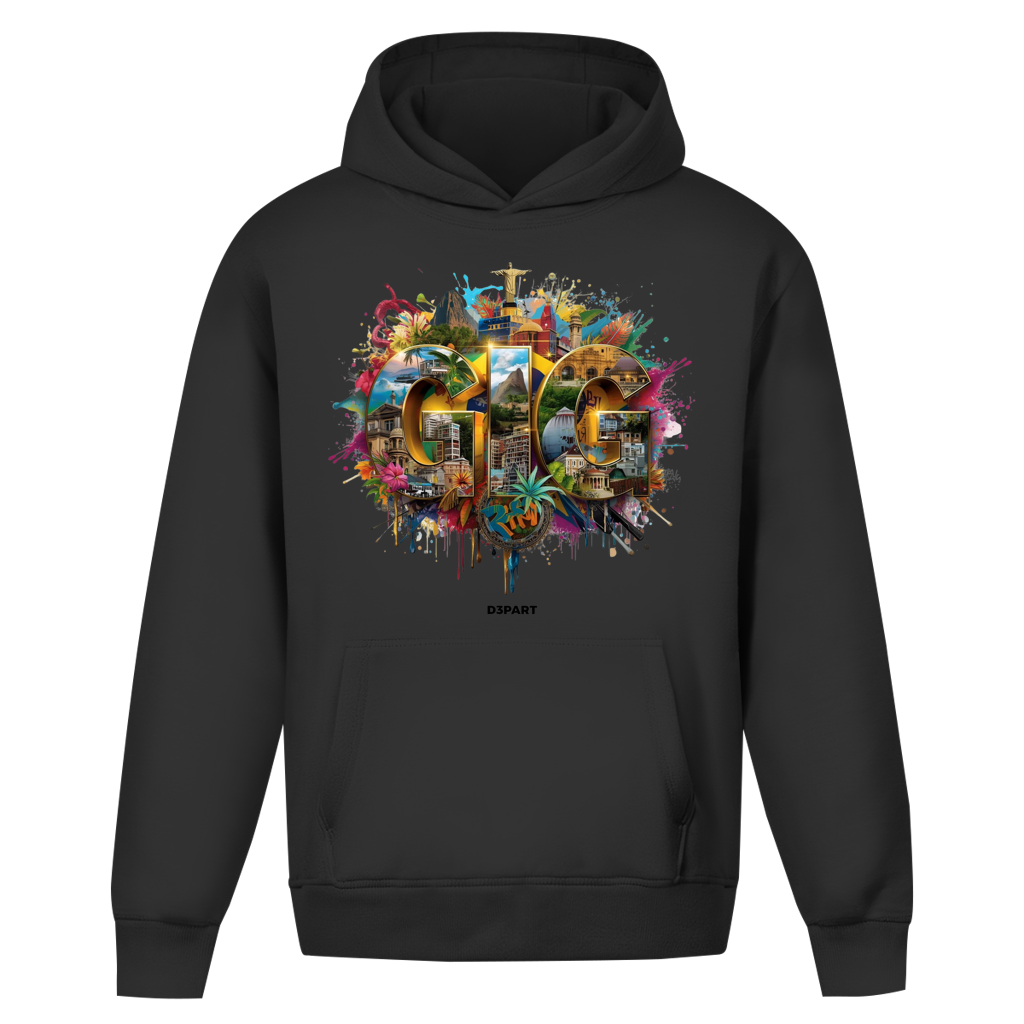 D3PART™ - Rio de Janeiro I GIG - Core Oversized Hoodie