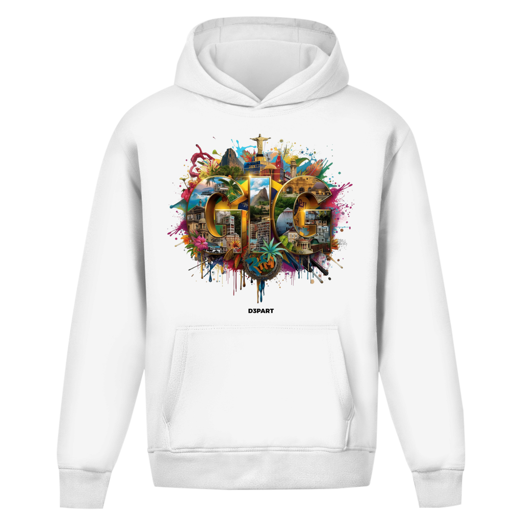 D3PART™ - Rio de Janeiro I GIG - Core Oversized Hoodie