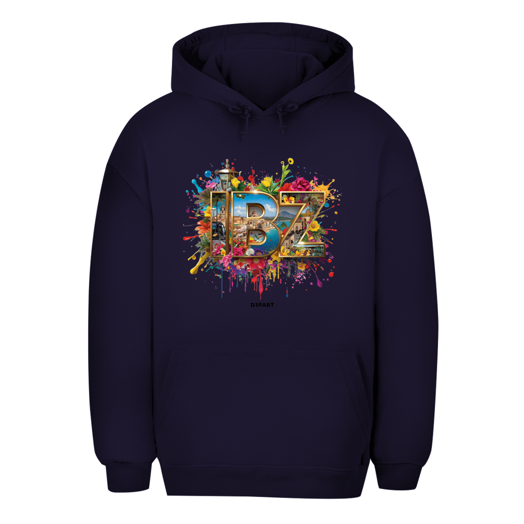 D3PART™ - Ibiza I IBZ - Signature Oversized Hoodie