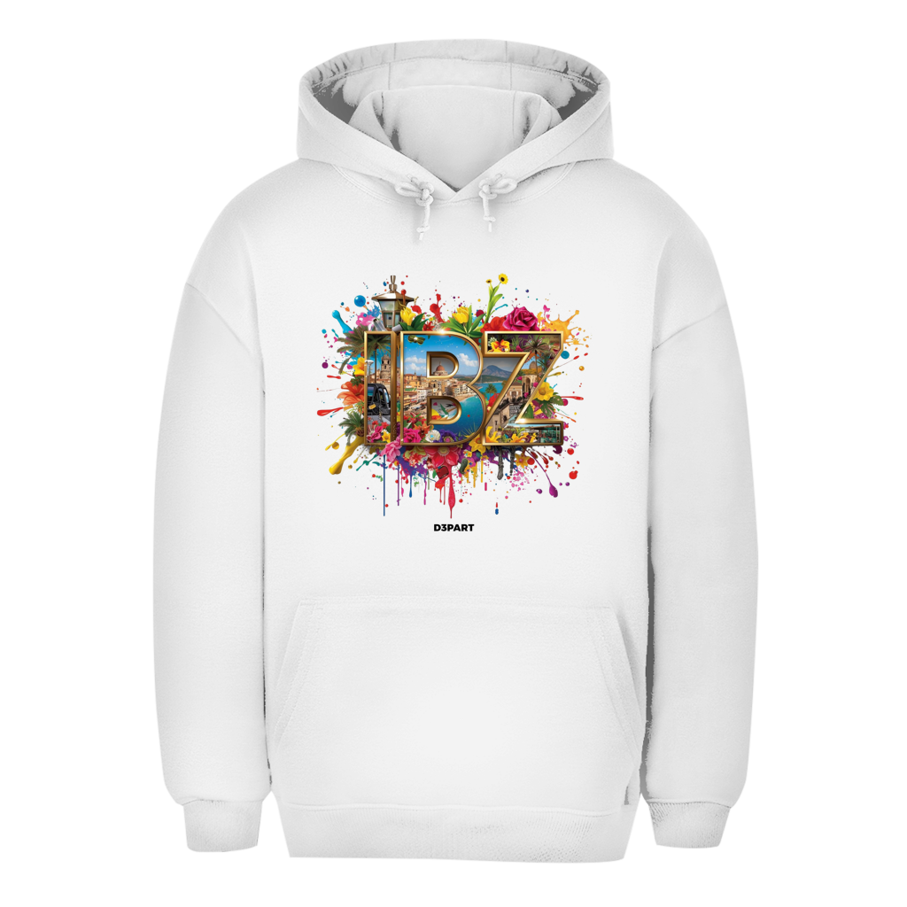 D3PART™ - Ibiza I IBZ - Signature Oversized Hoodie