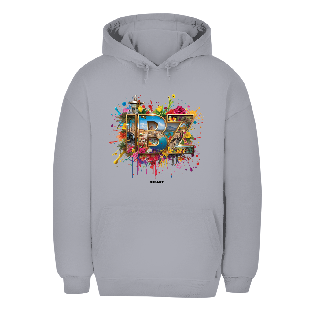 D3PART™ - Ibiza I IBZ - Signature Oversized Hoodie