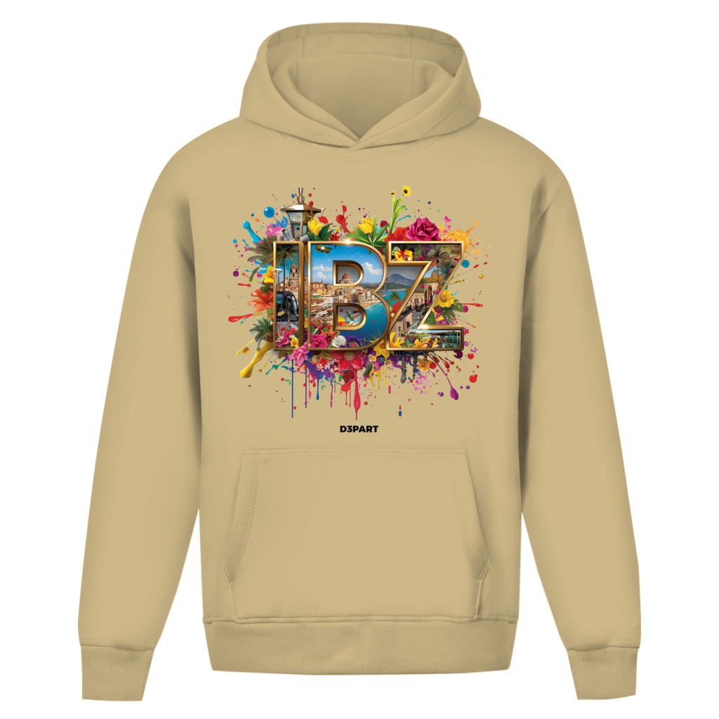 D3PART™ - Ibiza I IBZ - Core Oversized Hoodie