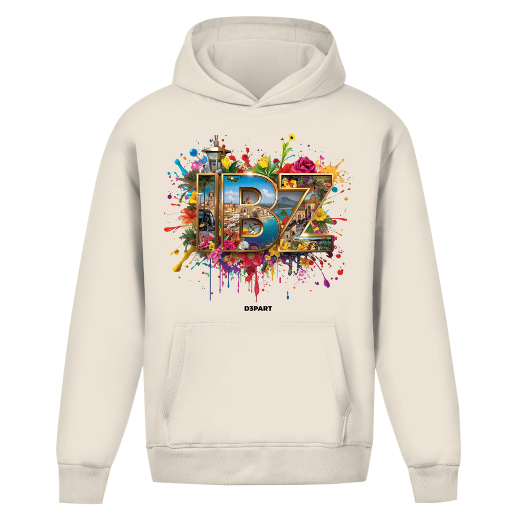D3PART™ - Ibiza I IBZ - Core Oversized Hoodie