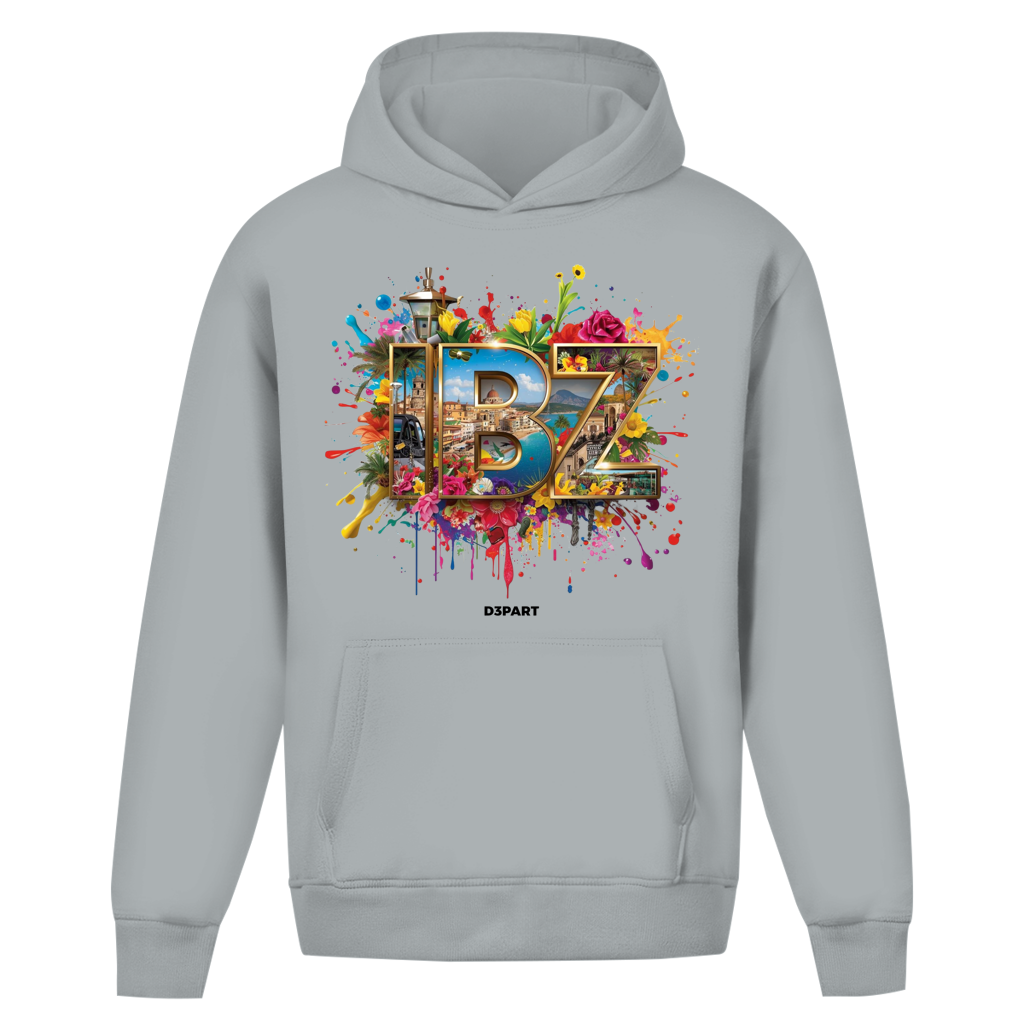 D3PART™ - Ibiza I IBZ - Core Oversized Hoodie