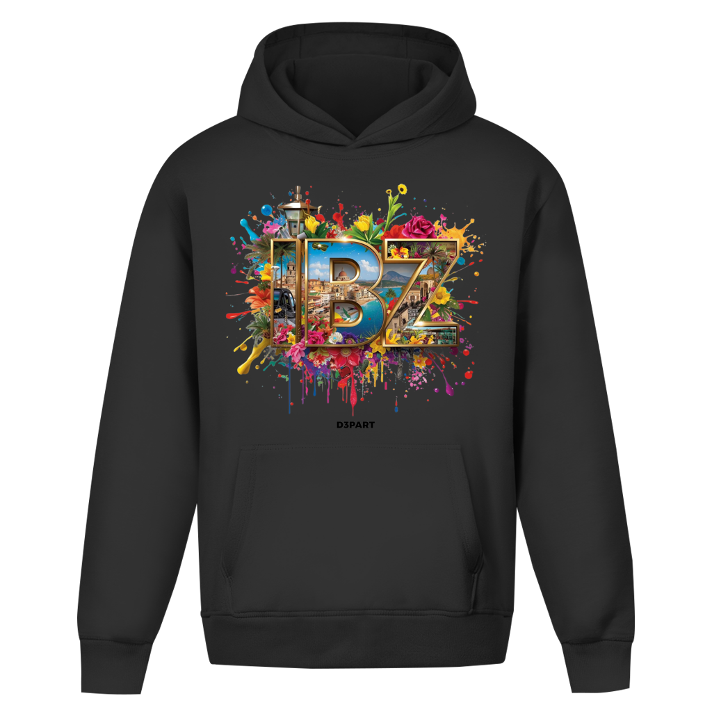 D3PART™ - Ibiza I IBZ - Core Oversized Hoodie
