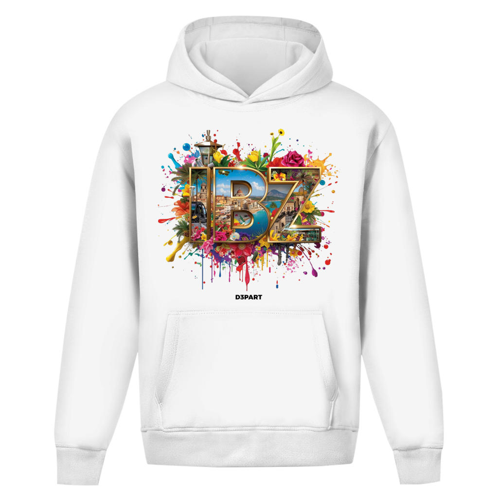D3PART™ - Ibiza I IBZ - Core Oversized Hoodie