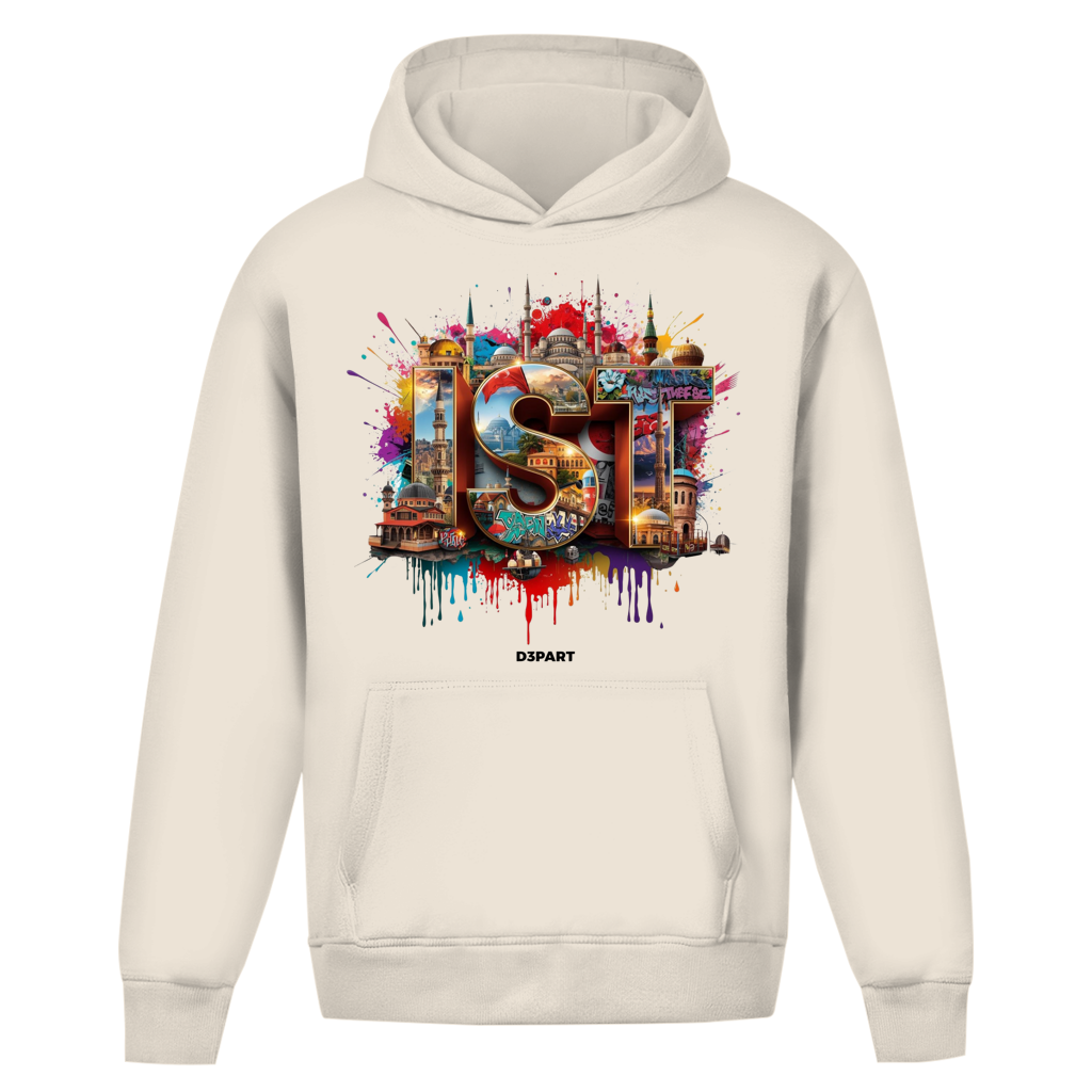 D3PART™ - Istanbul I IST - Core Oversized Hoodie