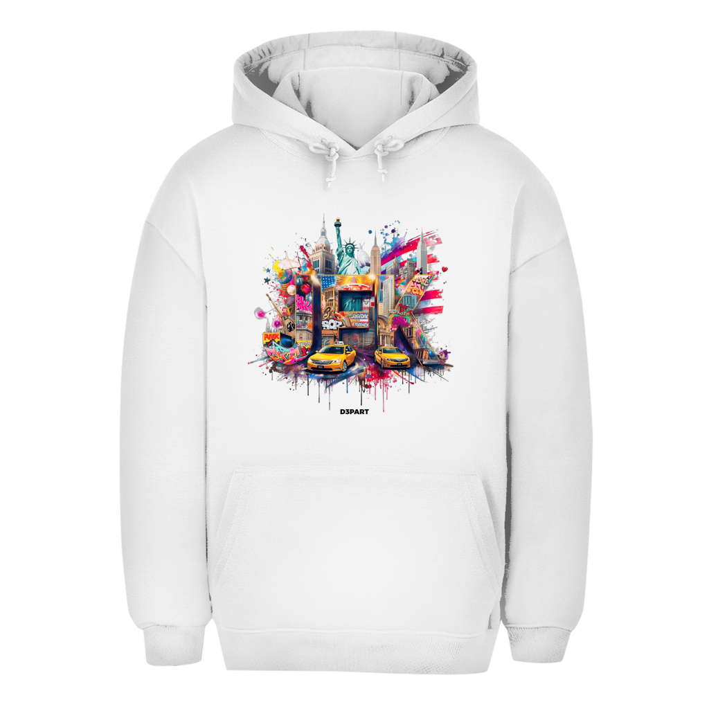 D3PART™ - New York I JFK - Signature Oversized Hoodie