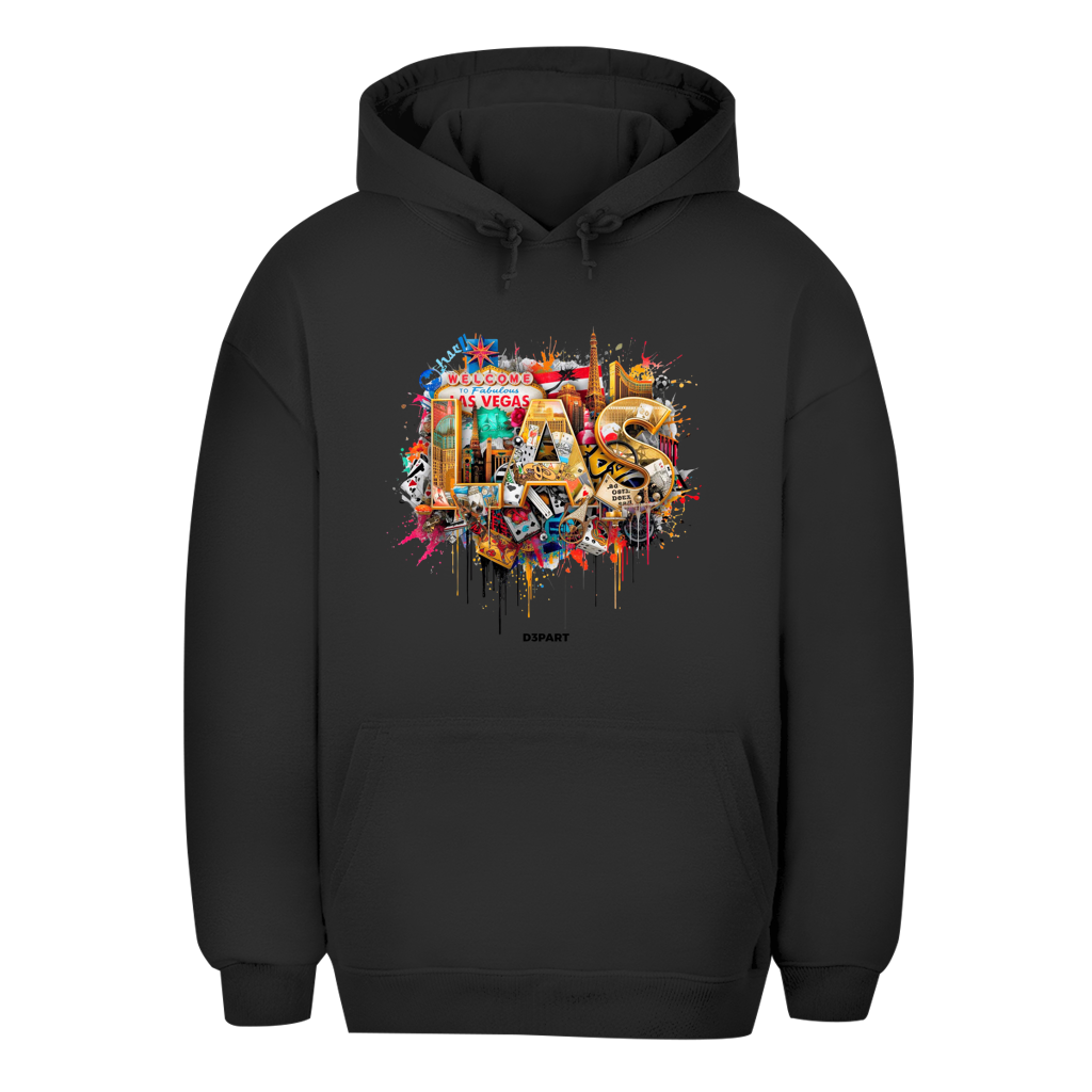 D3PART™ - Las Vegas I LAS - Signature Oversized Hoodie