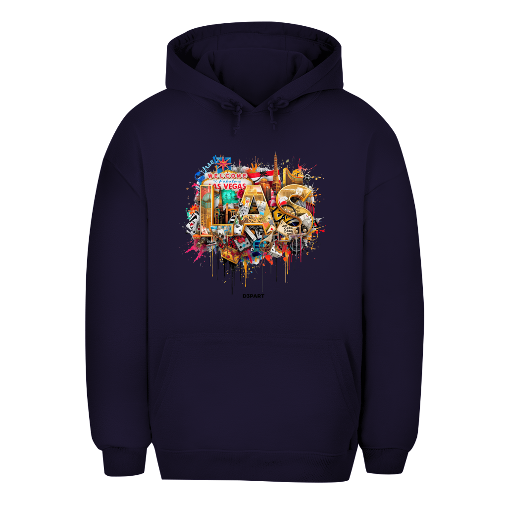 D3PART™ - Las Vegas I LAS - Signature Oversized Hoodie
