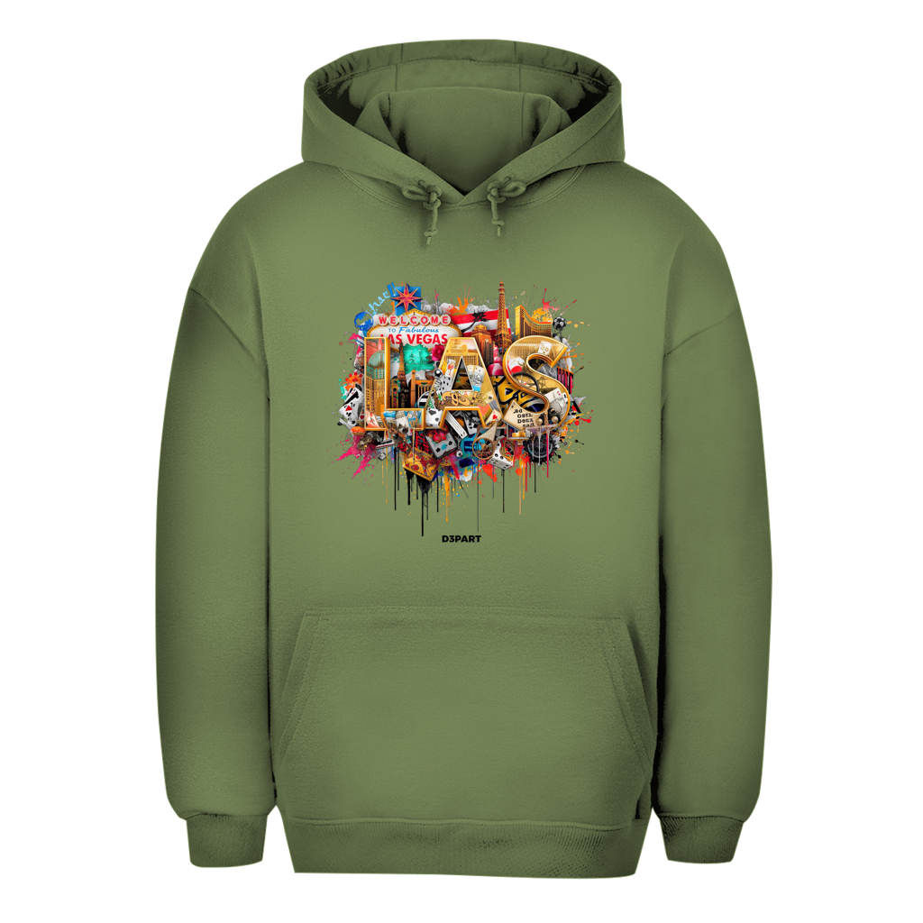 D3PART™ - Las Vegas I LAS - Signature Oversized Hoodie