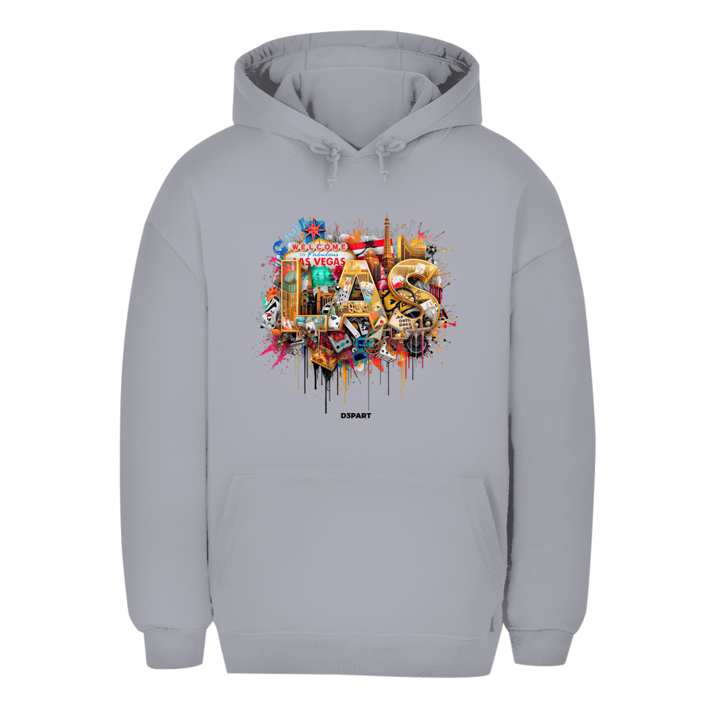 D3PART™ - Las Vegas I LAS - Signature Oversized Hoodie