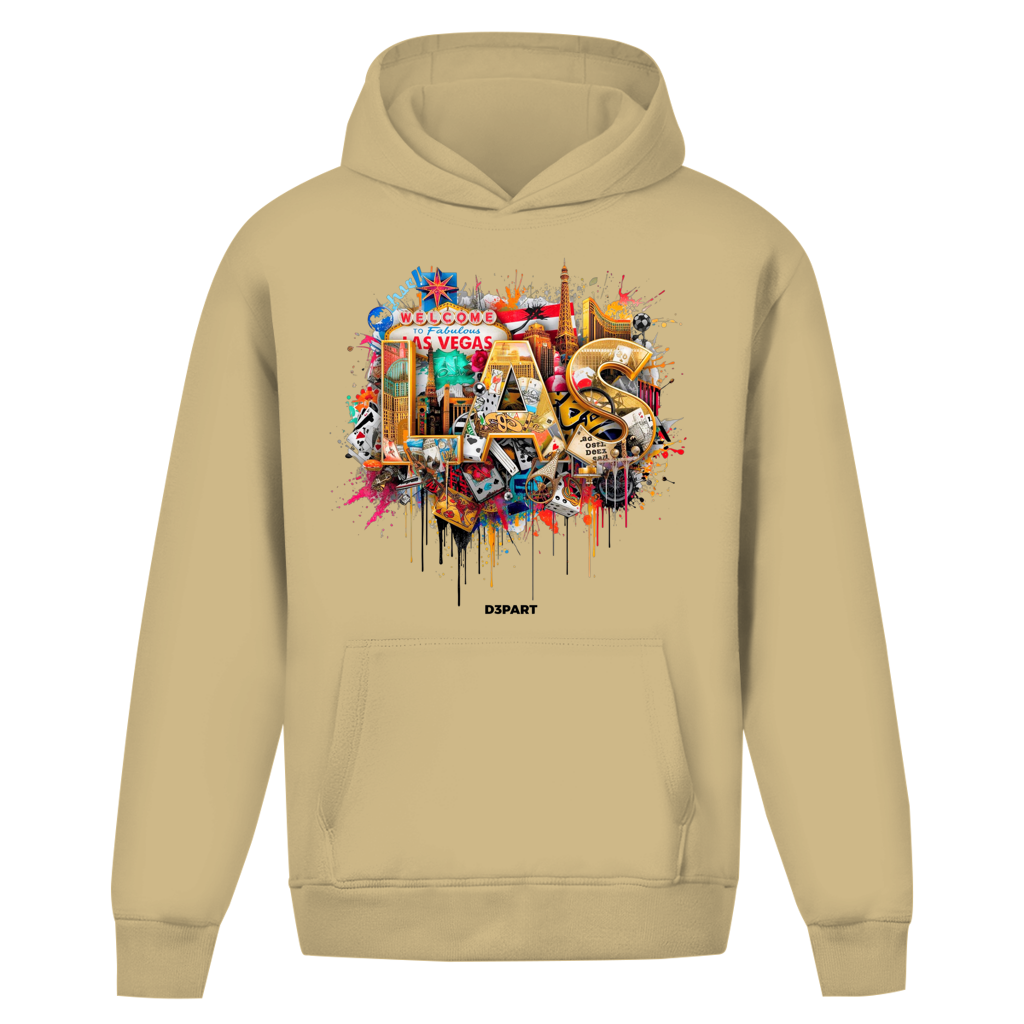 D3PART™ - Las Vegas I LAS - Core Oversized Hoodie