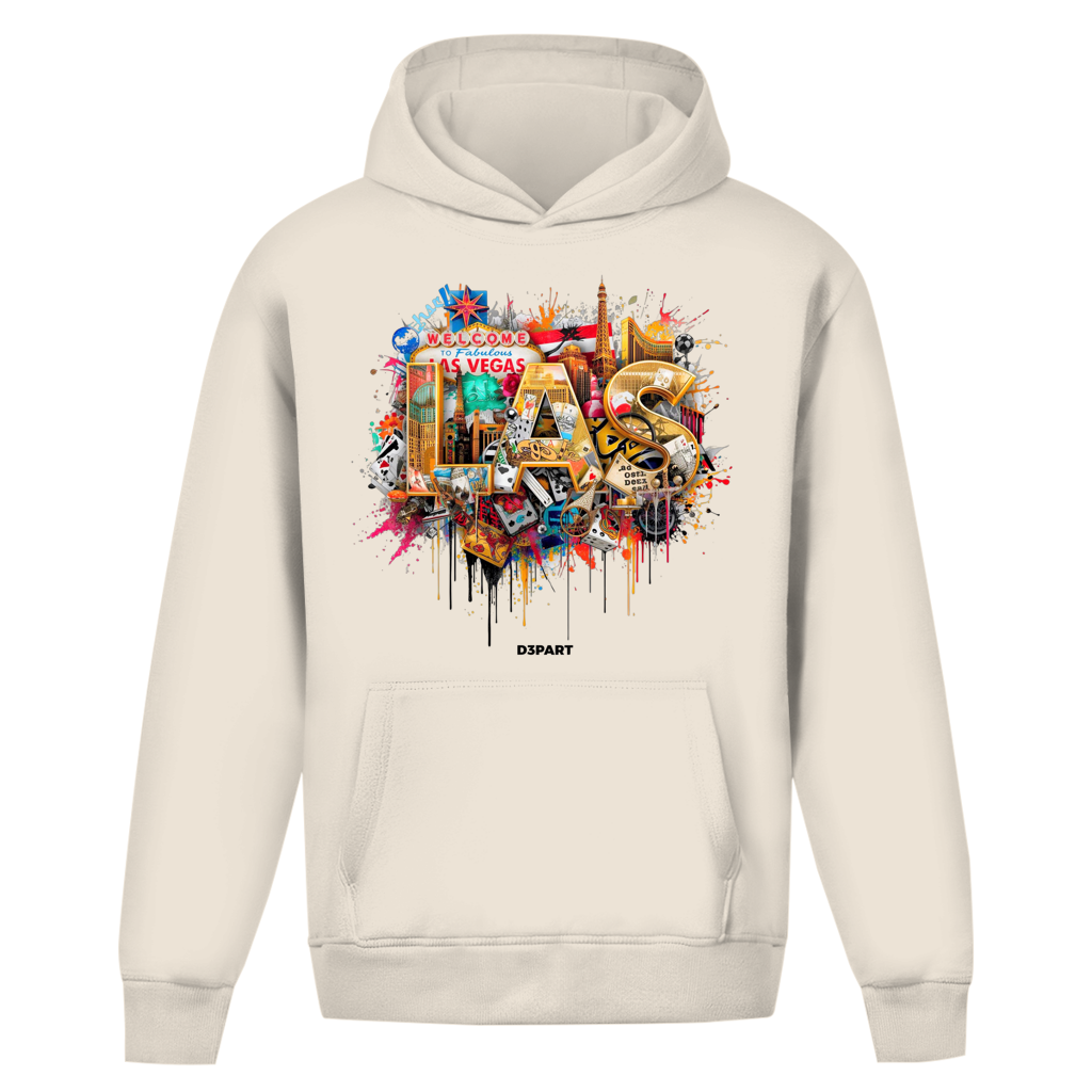 D3PART™ - Las Vegas I LAS - Core Oversized Hoodie
