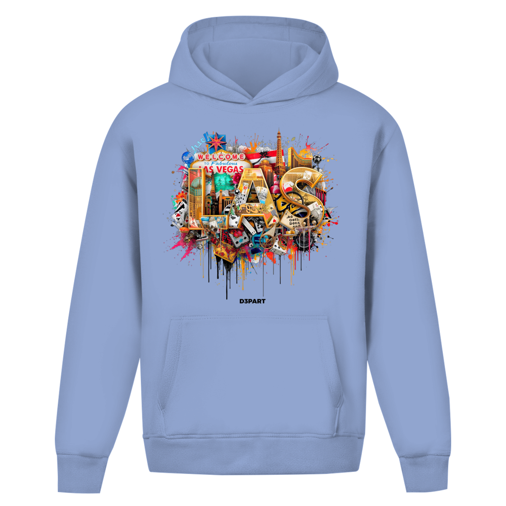 D3PART™ - Las Vegas I LAS - Core Oversized Hoodie