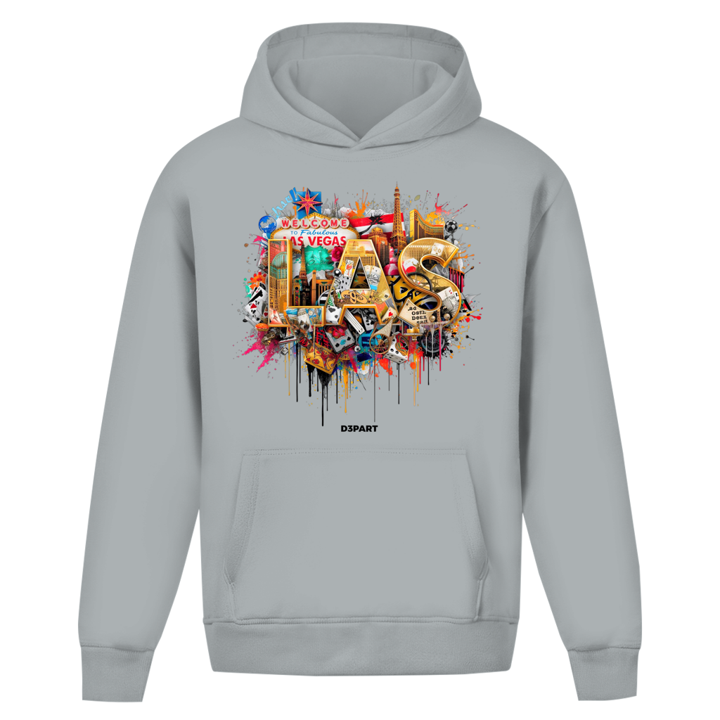 D3PART™ - Las Vegas I LAS - Core Oversized Hoodie