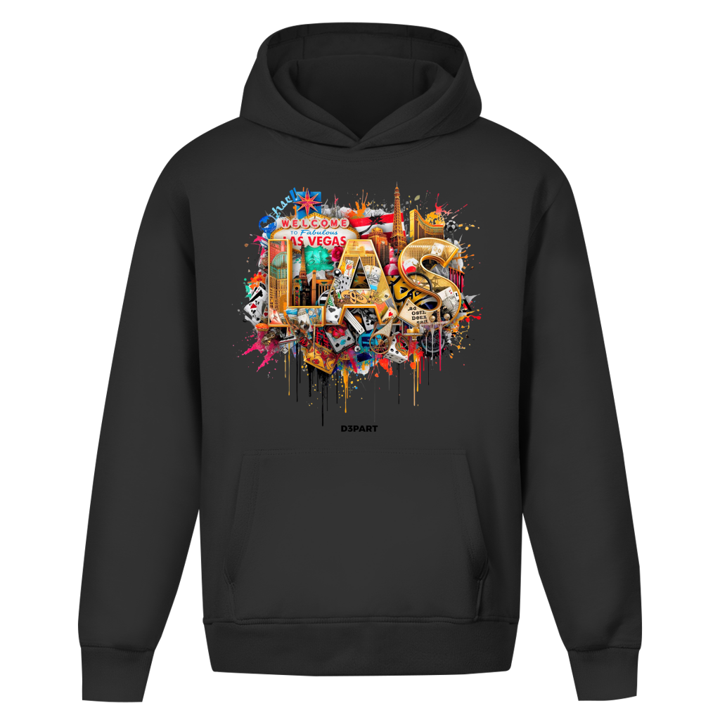 D3PART™ - Las Vegas I LAS - Core Oversized Hoodie