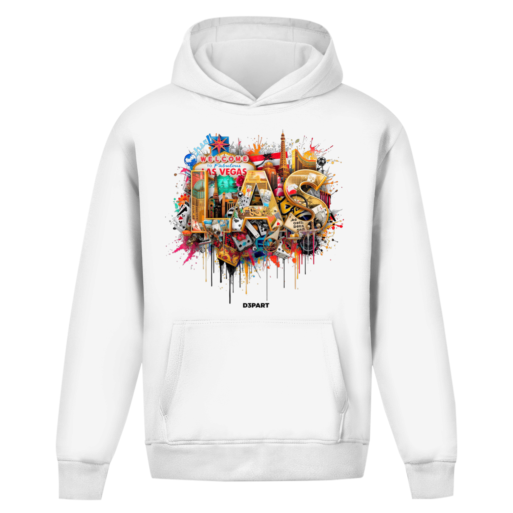 D3PART™ - Las Vegas I LAS - Core Oversized Hoodie