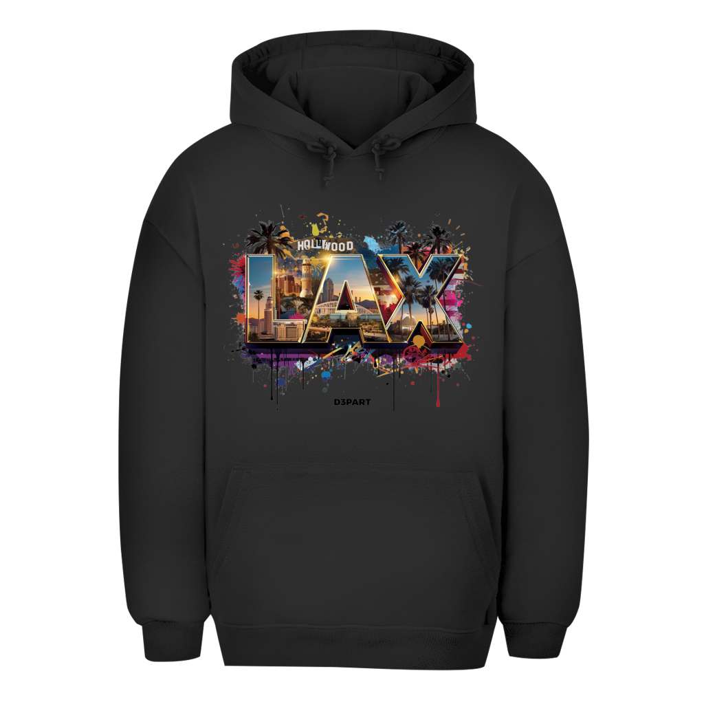 D3PART™ - Los Angeles I LAX - Signature Oversized Hoodie