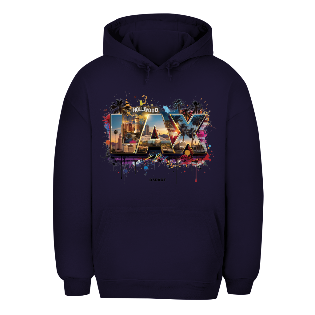 D3PART™ - Los Angeles I LAX - Signature Oversized Hoodie