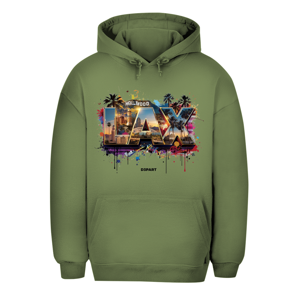D3PART™ - Los Angeles I LAX - Signature Oversized Hoodie