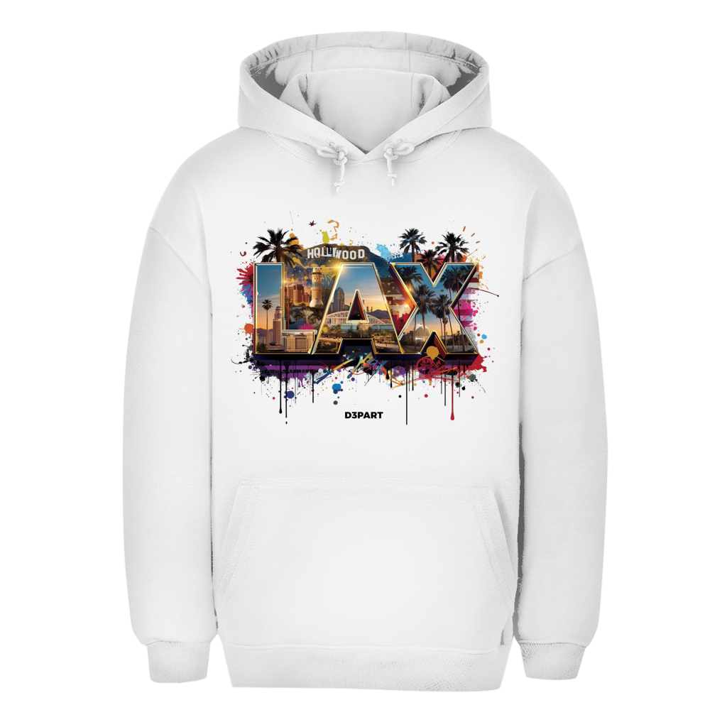 D3PART™ - Los Angeles I LAX - Signature Oversized Hoodie
