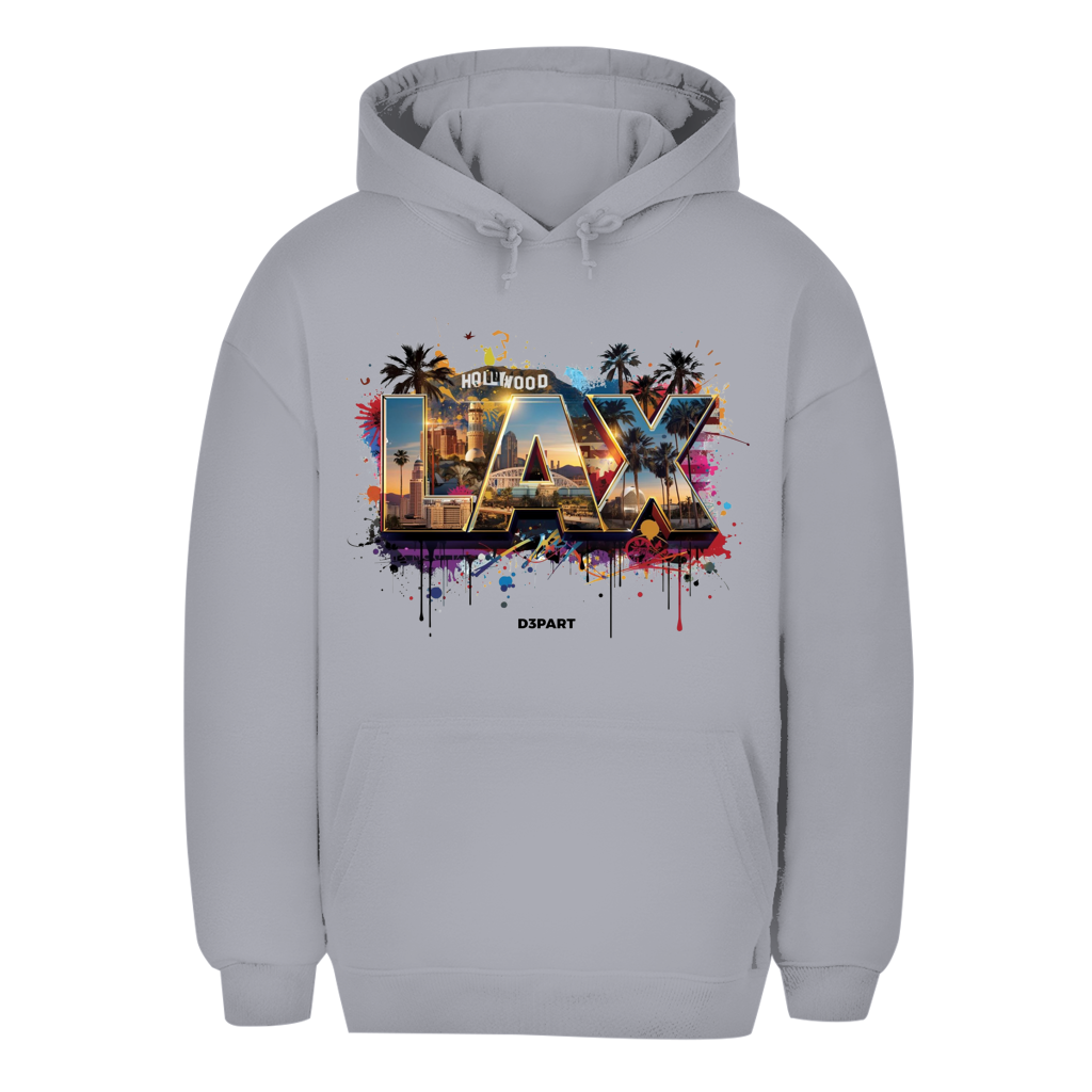 D3PART™ - Los Angeles I LAX - Signature Oversized Hoodie