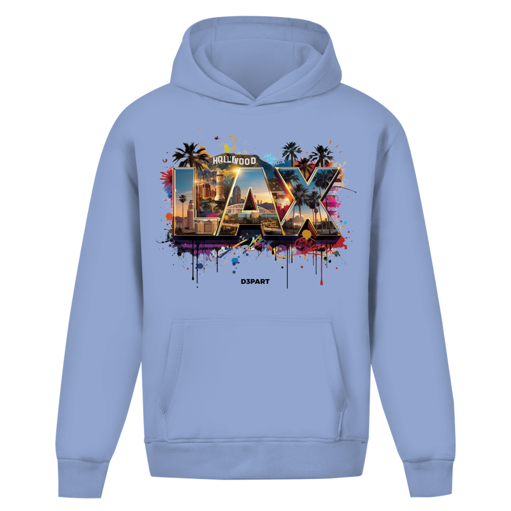 D3PART™ - Los Angeles I LAX - Core Oversized Hoodie