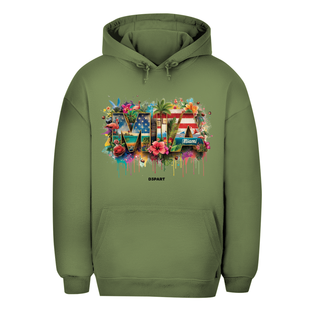 D3PART™ - Miami I MIA - Signature Oversized Hoodie