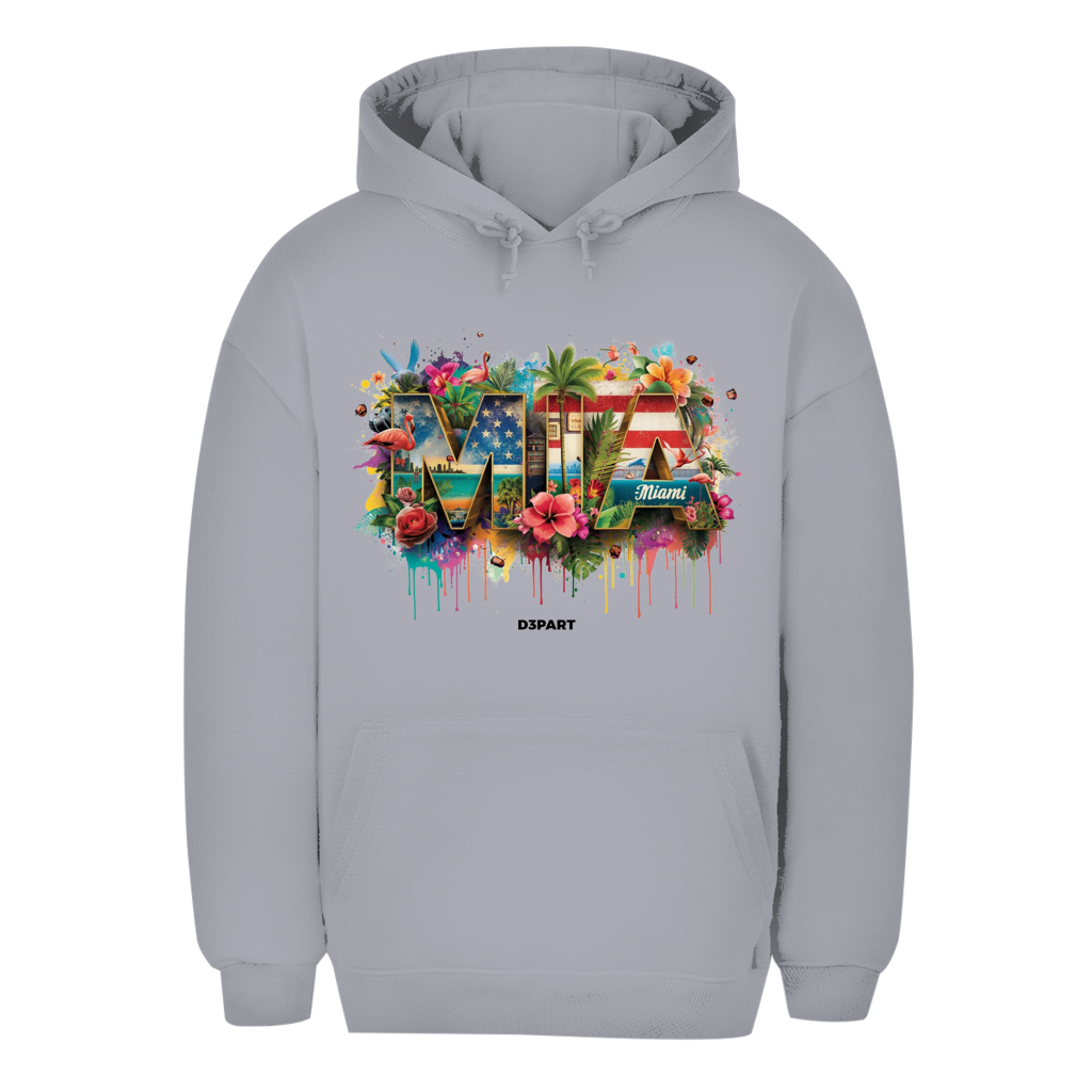 D3PART™ - Miami I MIA - Signature Oversized Hoodie