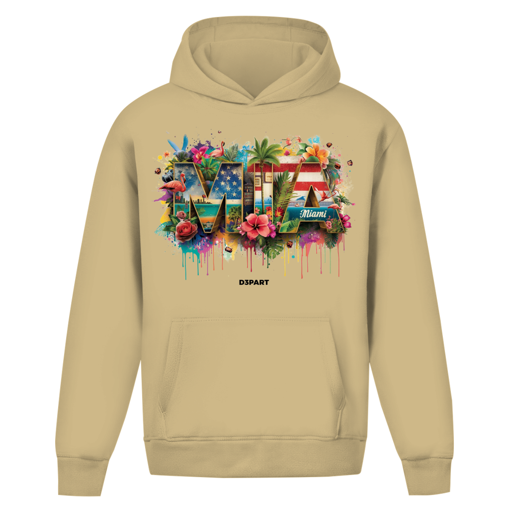 D3PART™ - Miami I MIA - Core Oversized Hoodie