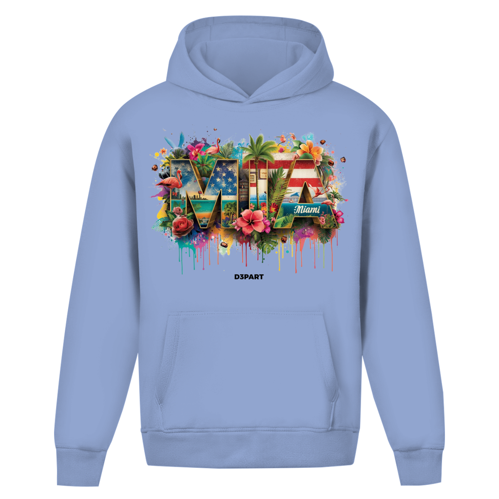 D3PART™ - Miami I MIA - Core Oversized Hoodie