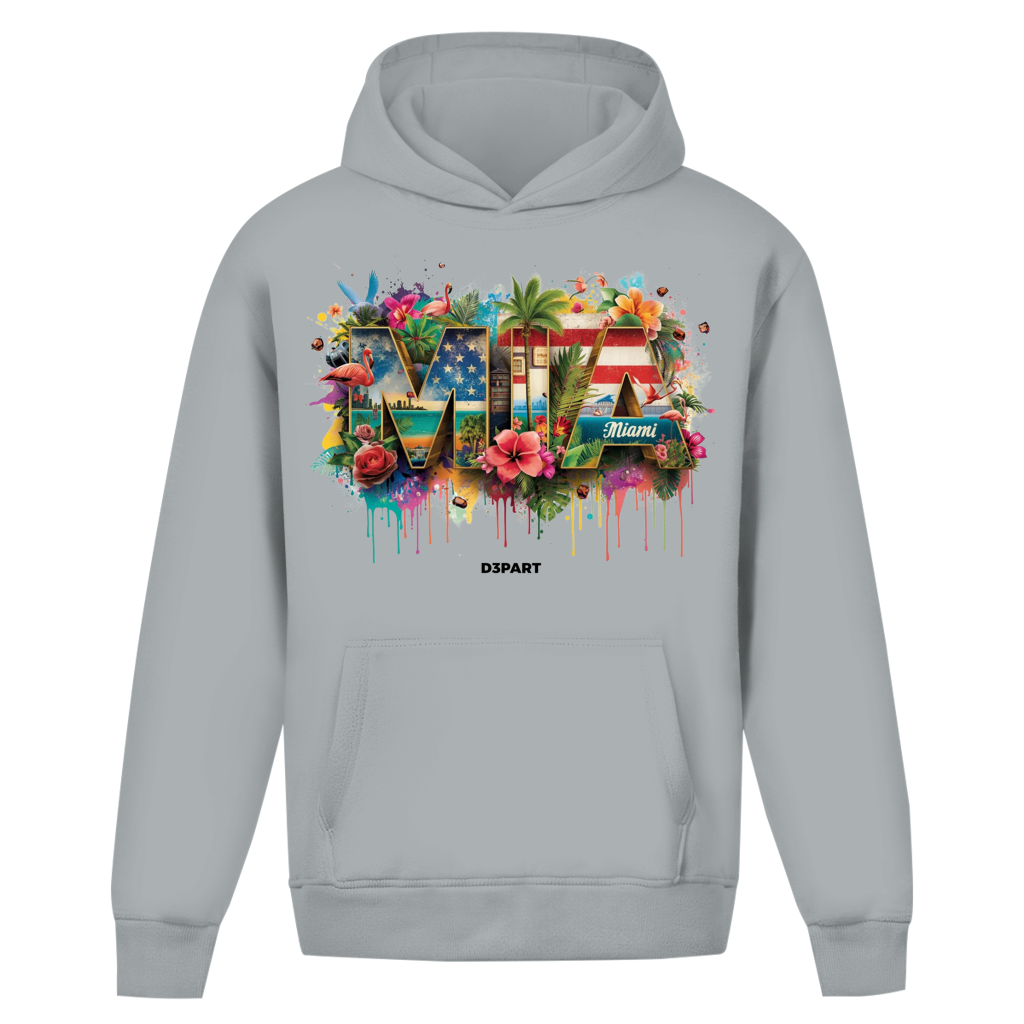 D3PART™ - Miami I MIA - Core Oversized Hoodie