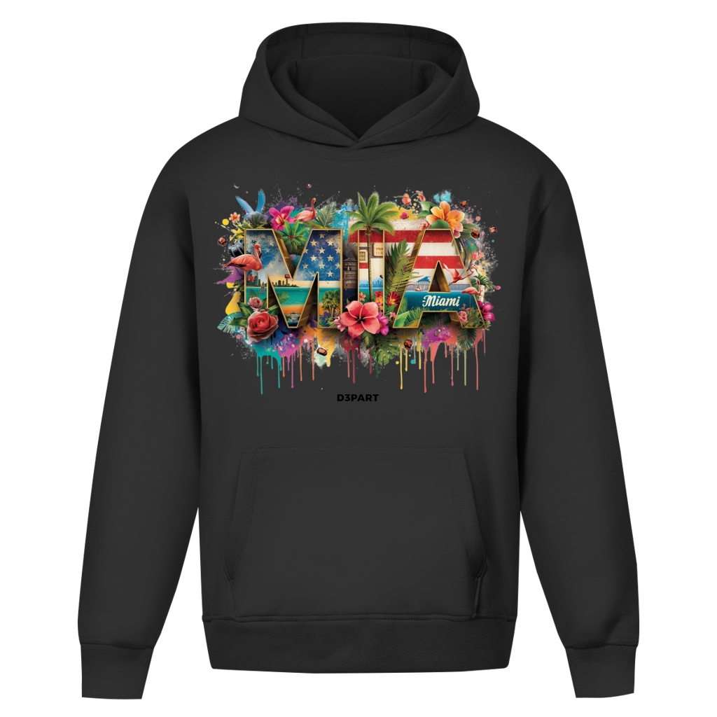 D3PART™ - Miami I MIA - Core Oversized Hoodie